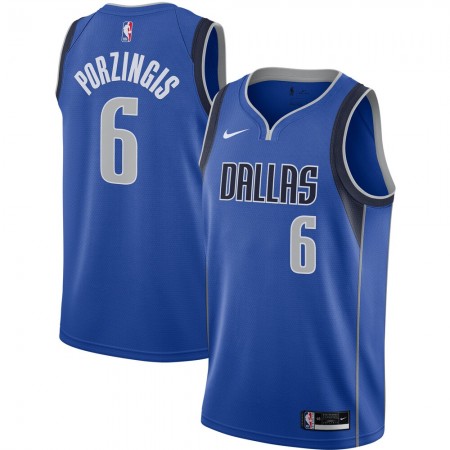 Maglia Dallas Mavericks Kristaps Porzingis 6 2020-21 Nike Icon Edition Swingman - Uomo